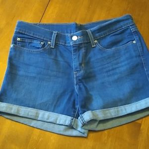 Levi's denim shorts